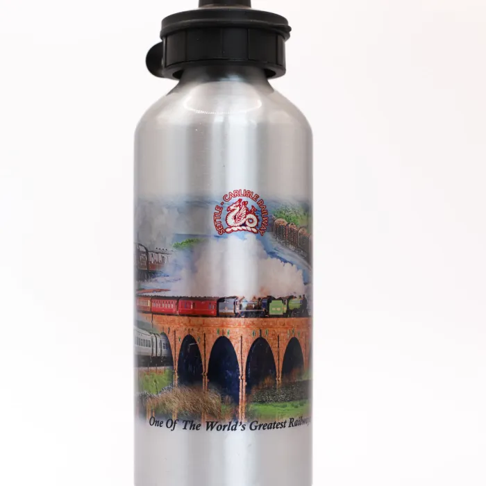 Silver Water Bottle