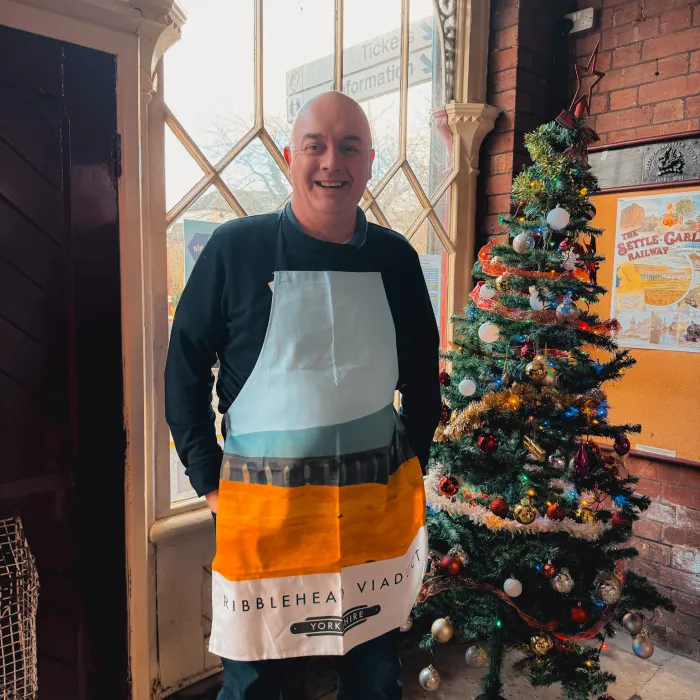 Geoff in Apron