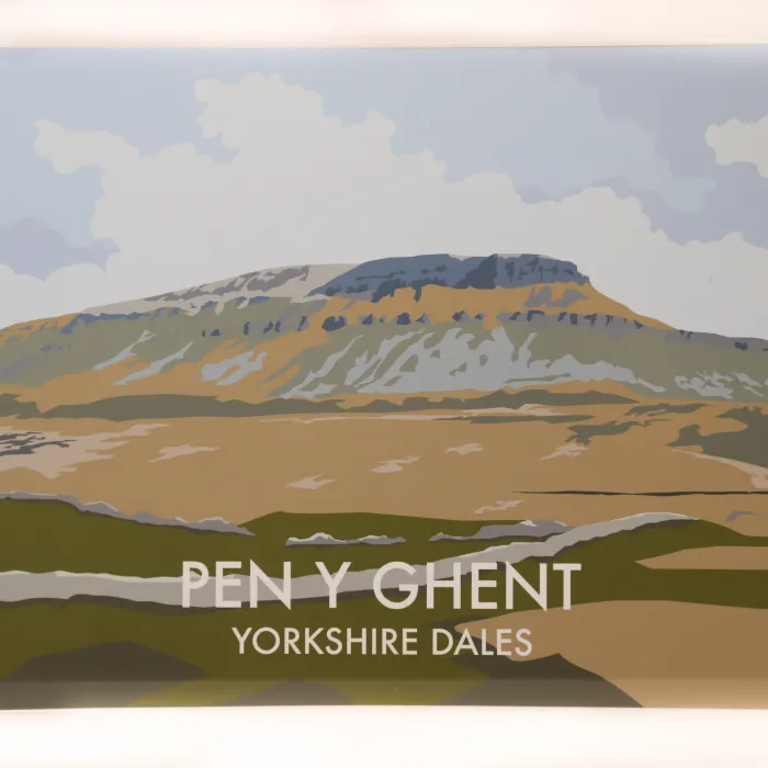 Pen y Ghent metal sign