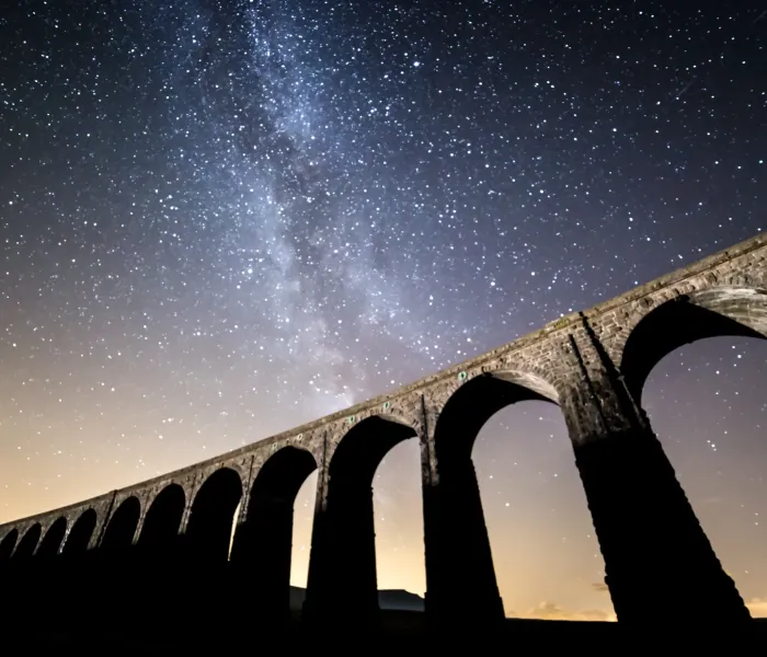 Milky Way over Ribblehead Viaduct