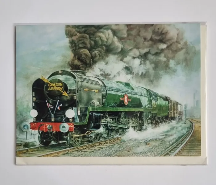 Golden Arrow from an original oil painting by Alan Gunston  