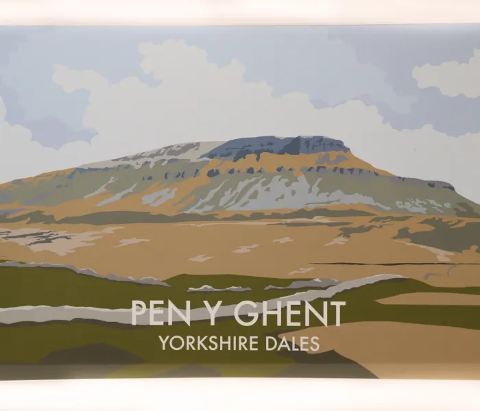 Pen y Ghent metal sign