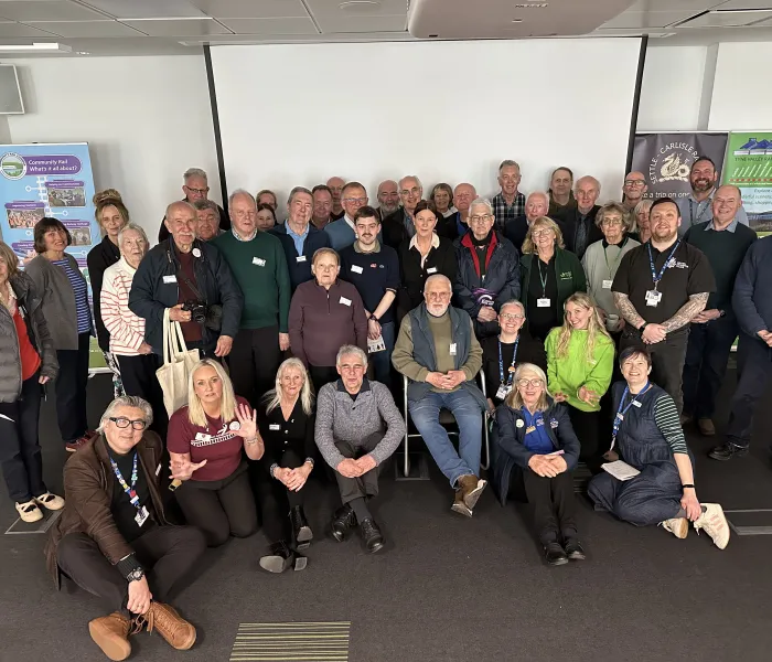 Station Adopters and speakers at the inaugural conference in Carlisle.