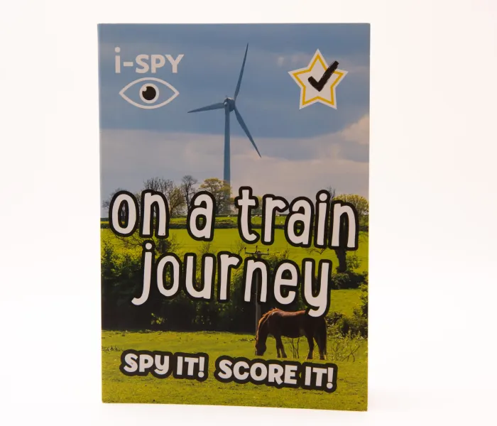 i Spy on a train journey book