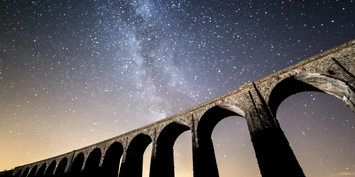 Milky Way over Ribblehead Viaduct