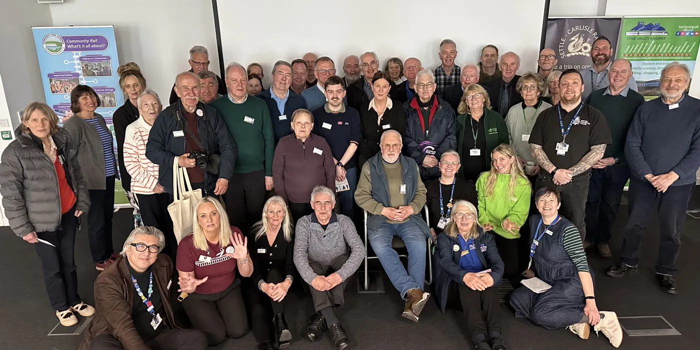 Station Adopters and speakers at the inaugural conference in Carlisle.