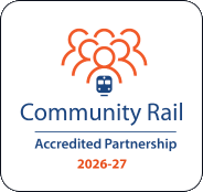 Community Rail Accredited Partnership 2026-27 logo